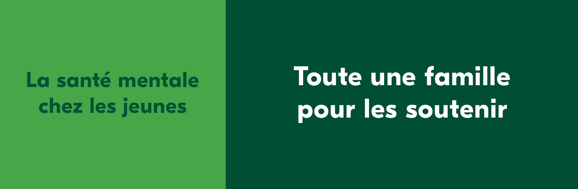 Lecture de texte 'Santé mentale des jeunes' d'une famille de soutien.
